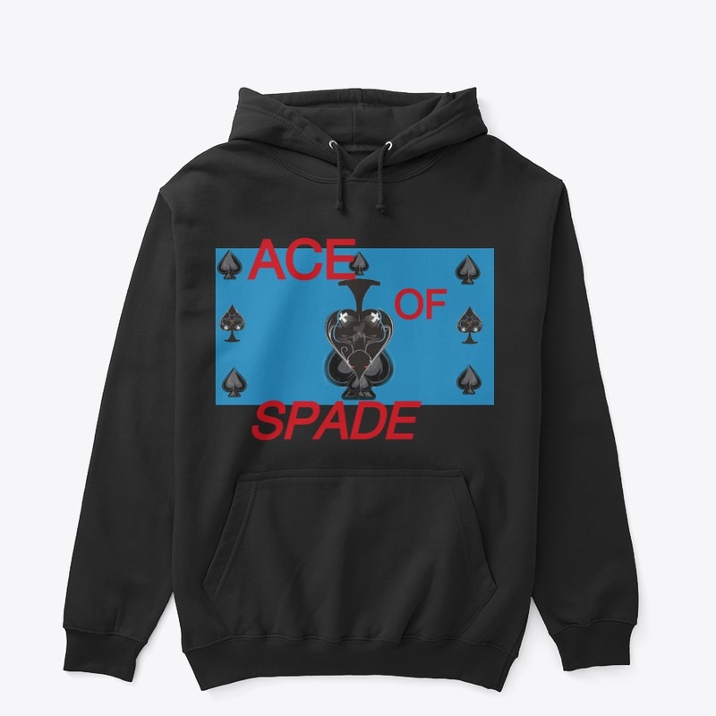 Ace of Spade Color Block Hoodie