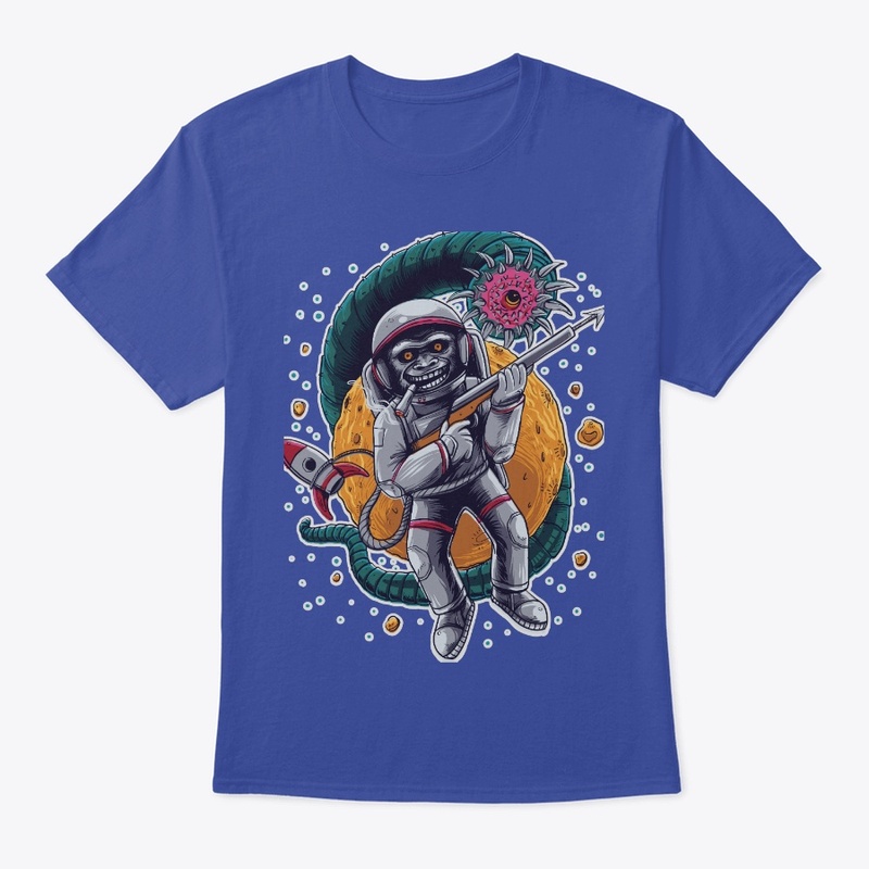 Space Haunting Astro-Monkey