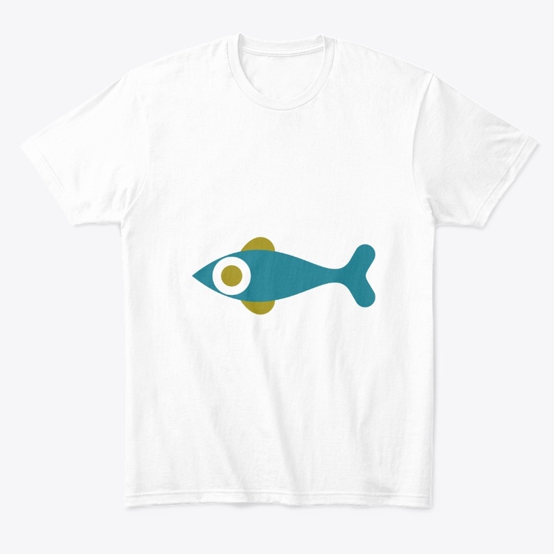 Fish, simple and kind-a-cute