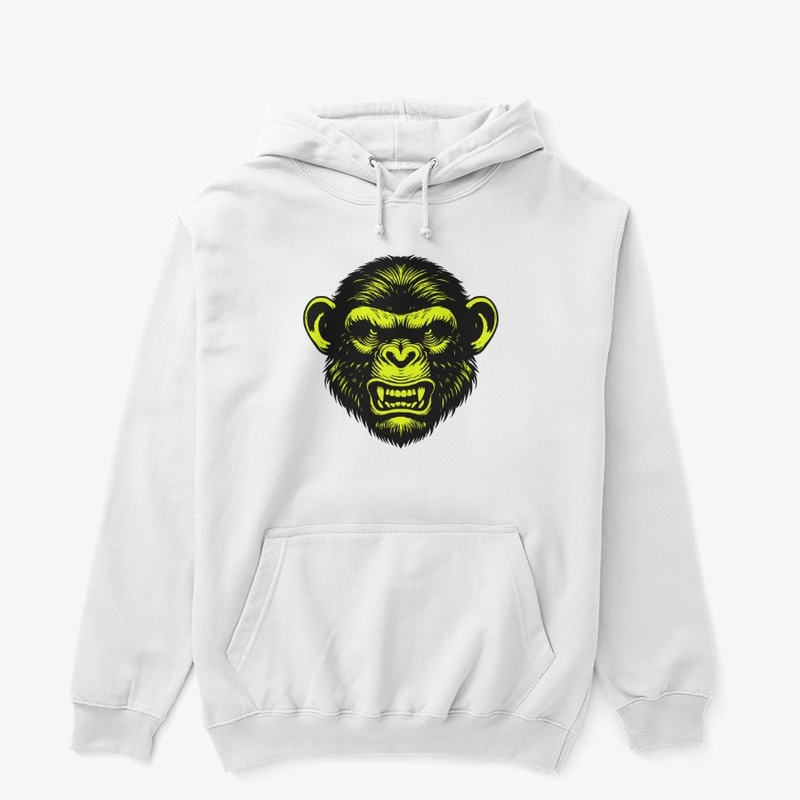 Wild Chimpanzee Head Design