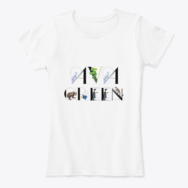 AVA GREEN - Animal Letters