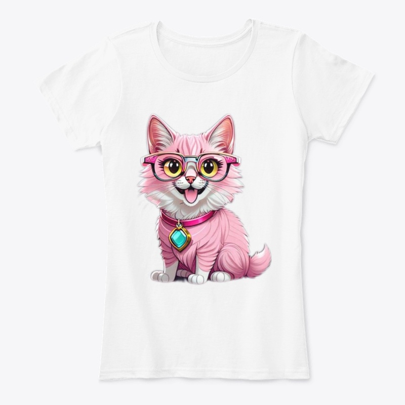 Smile Cat Vibes: Trendy Tee