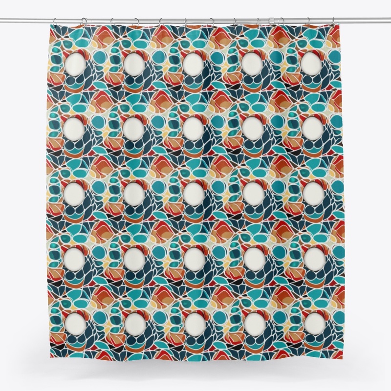 Retro Transparent Polka-dot