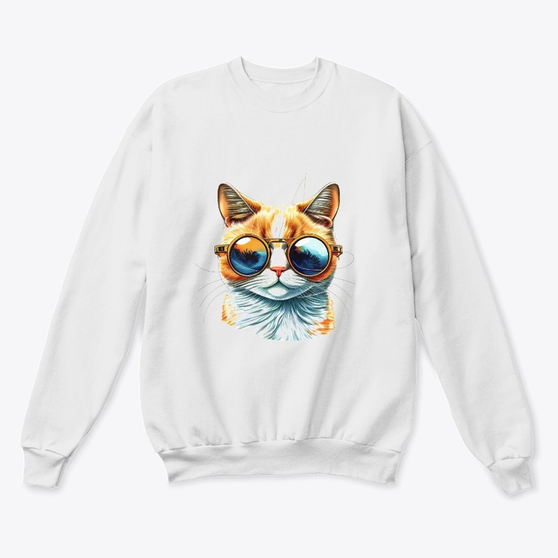 cat with sunglasses