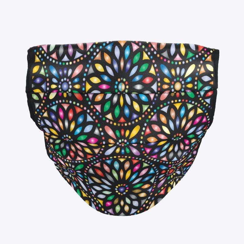 Pattern Mask, Colorful pattern, mask