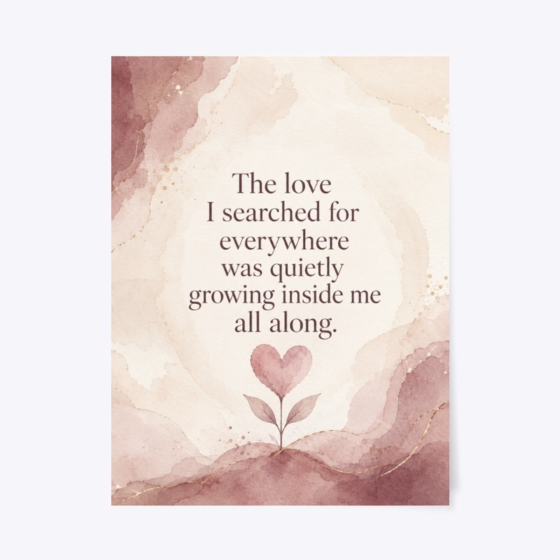 Love Was Within Print