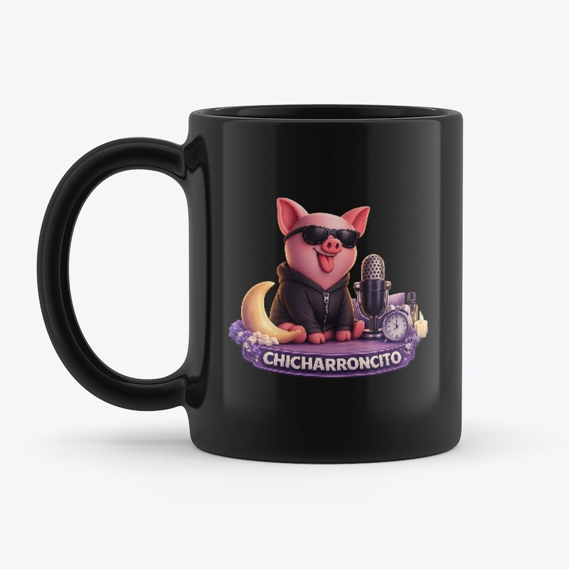 Black Mug Chicharroncito Mic
