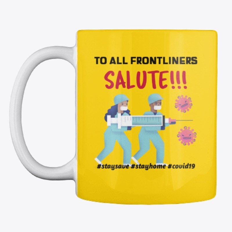 Frontliners salute mug