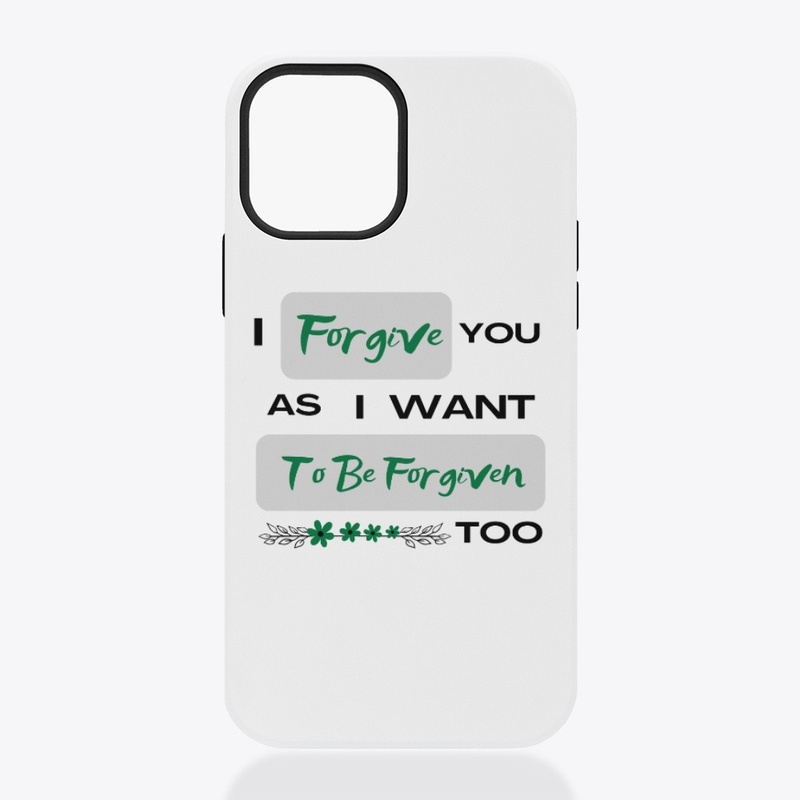 I forgive you  