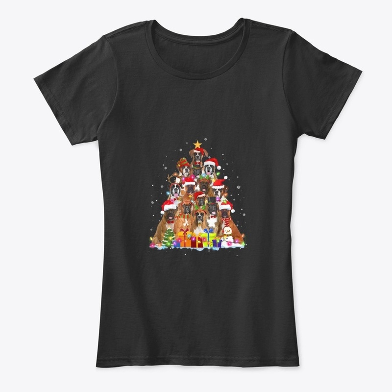 Christmas Pajama Boxer Gifts T-Shirt