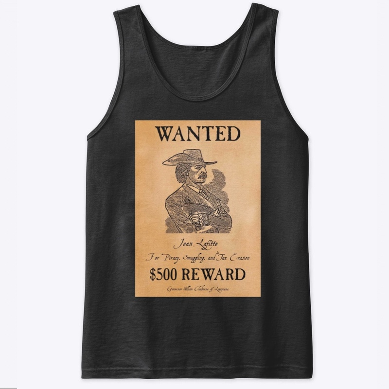 Jean Lafitte Wanted Poster