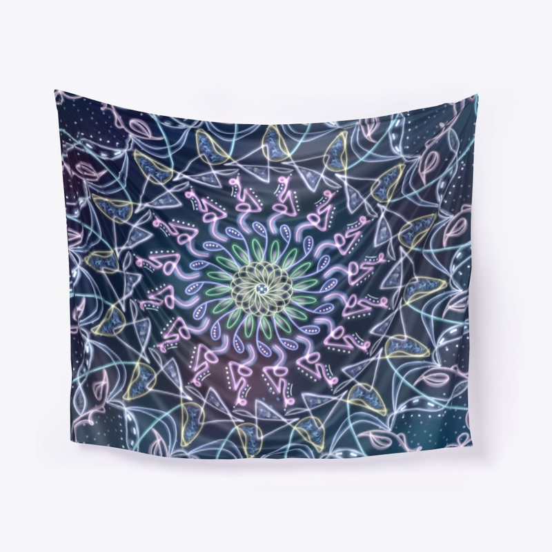 Space Like Design Hippie Style