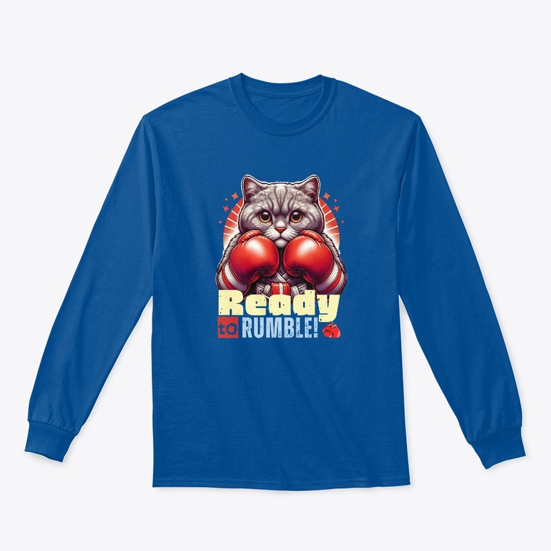 Ready to Rumble Boxing Cat Tee