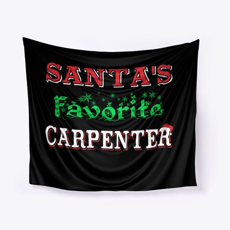Santas Favorite Carpenter Gift Men Women
