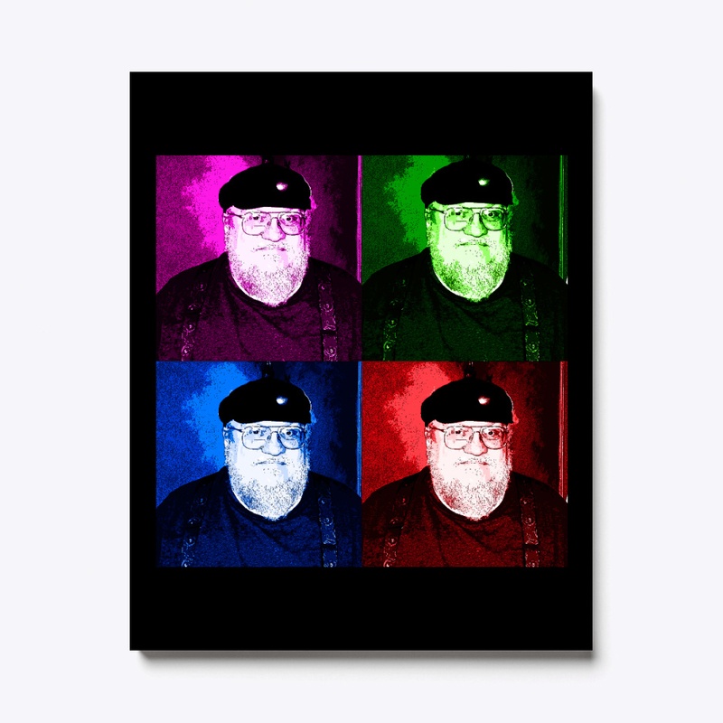 George R. R. Martin face
