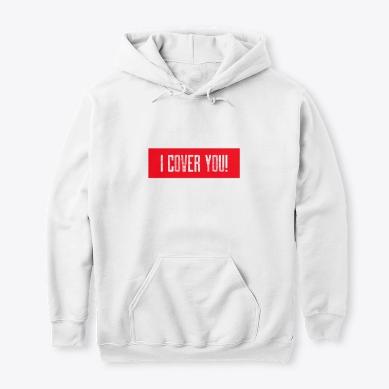 I cover you. quotes red background