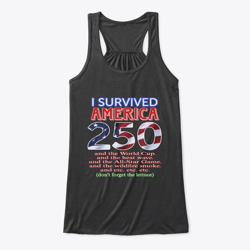 SURVIVED AMERICA LETTUCE shirt