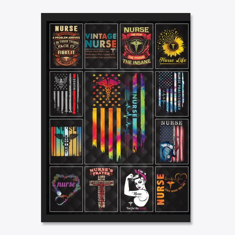 Awesome Nurse Collage Product