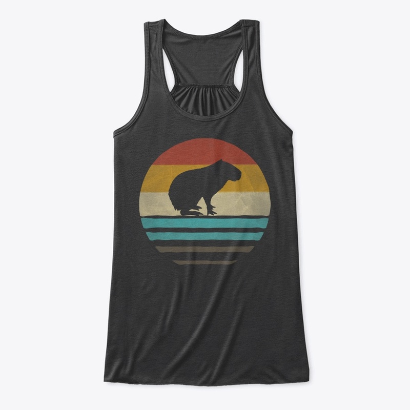 Vintage Capybara Lover Gift
