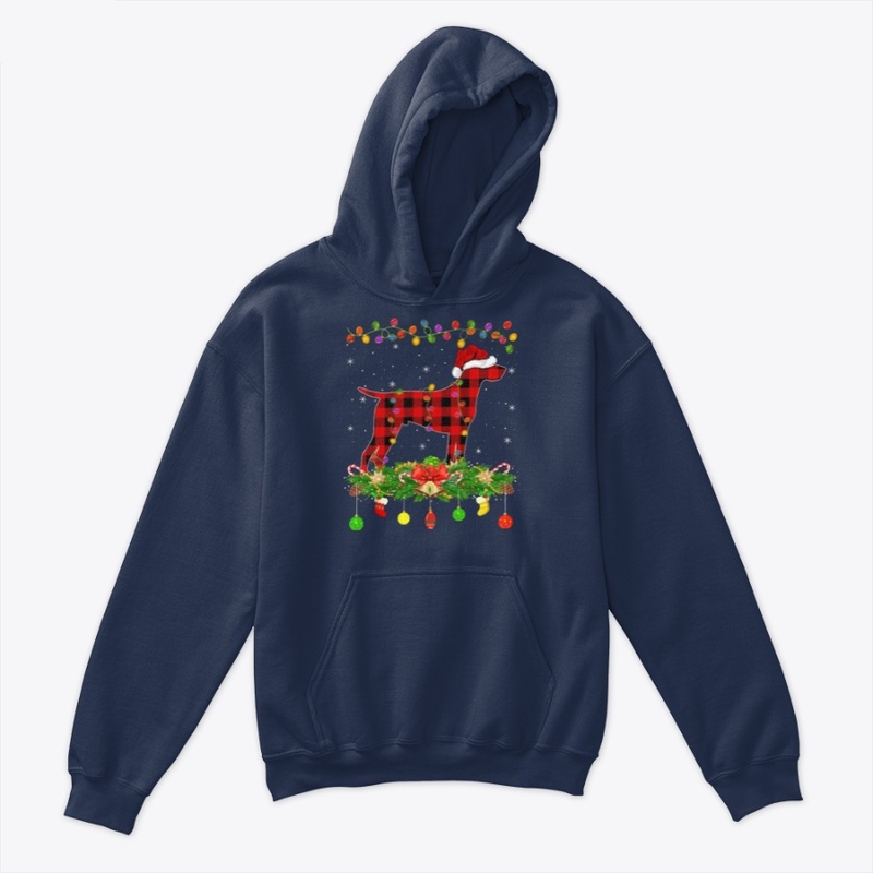 GERMAN WIREHAIRED CHRISTMAS NEW T SHIRT