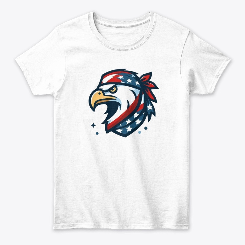 2025 Eagle Bandana July 4th Tee