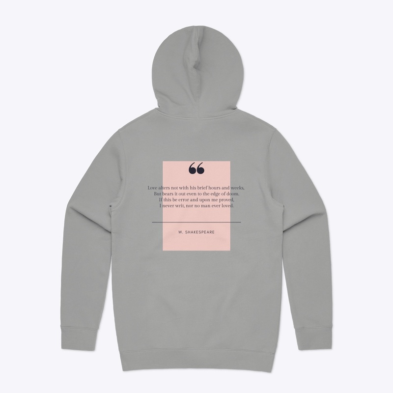 Shakespeare Poem | Men Premium Hoodie