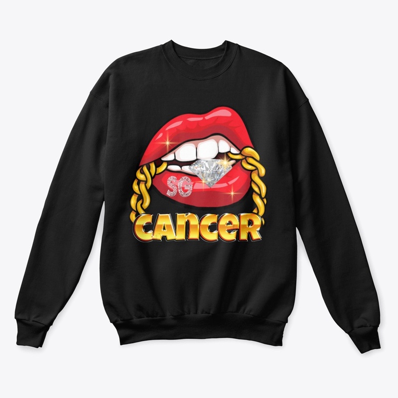 Juicy Lips Gold Chain Cancer