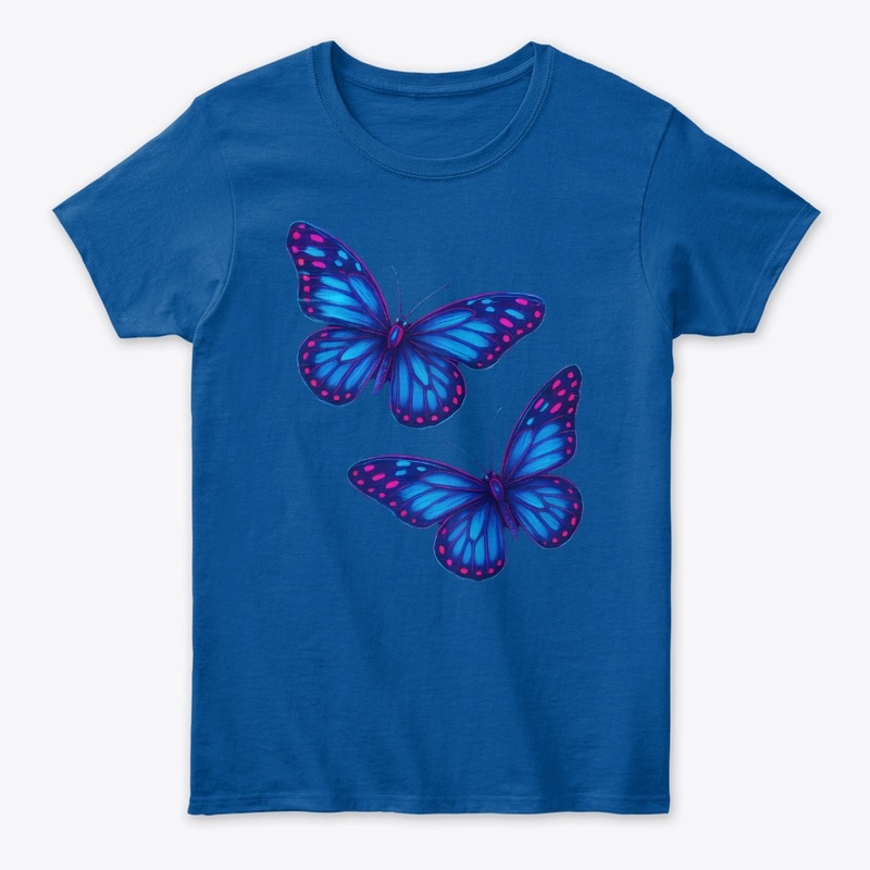 Blue Butterflies
