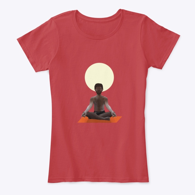 Meditating werewolf