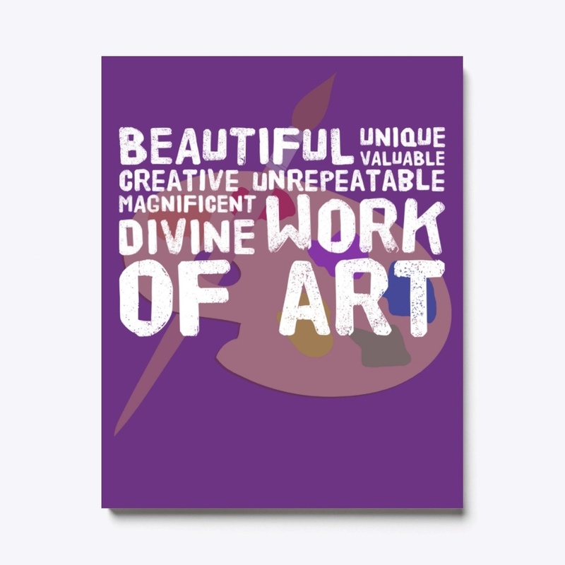 Work of Art (White Letters)