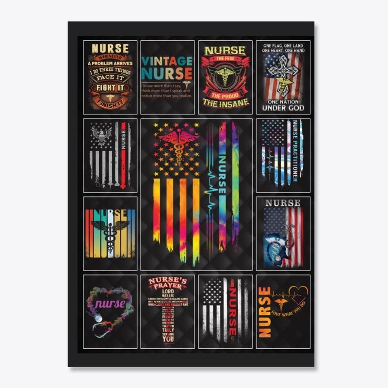 Awesome Nurse Collage Product