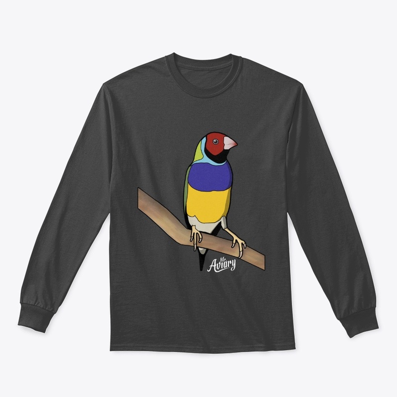 Purple-Breasted Gouldian Finch Front