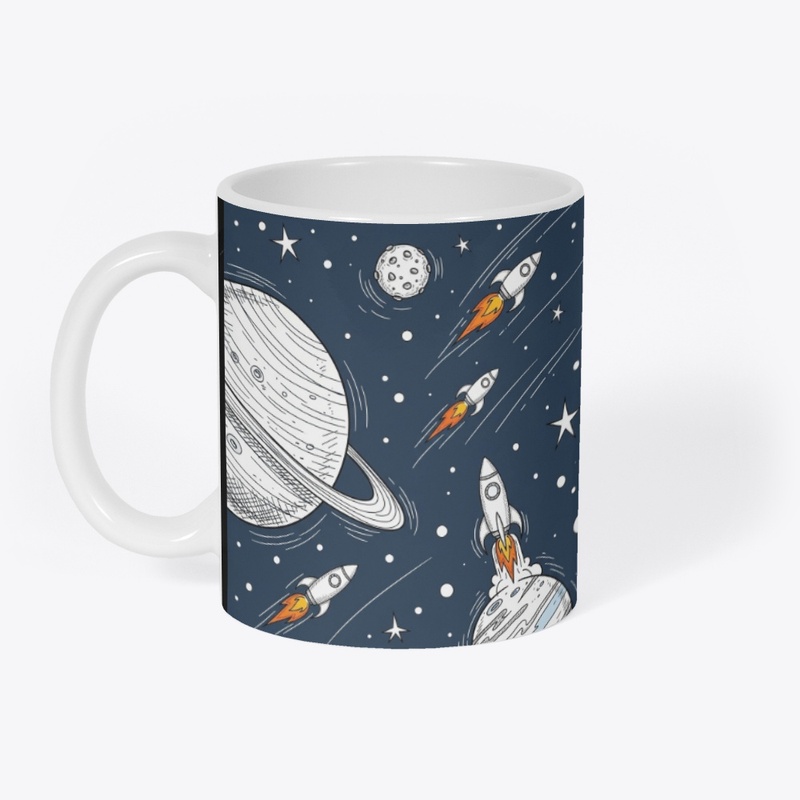 Cartoon Space Adventure