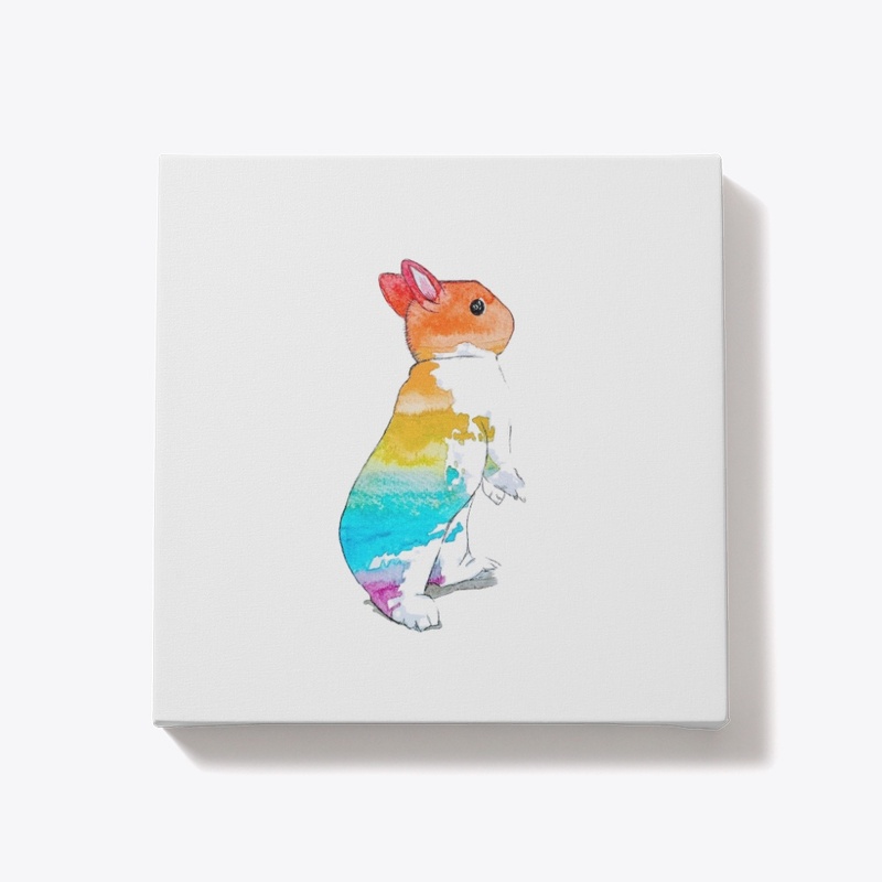 Rainbow Fun Bunny