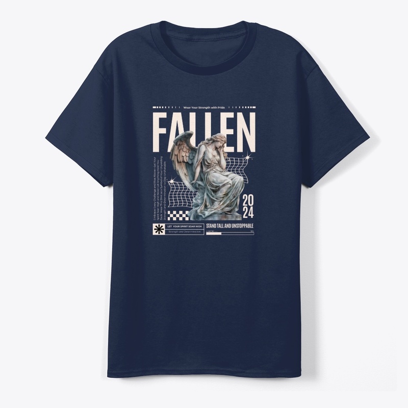 "Fallen" tee speaks to the quiet 