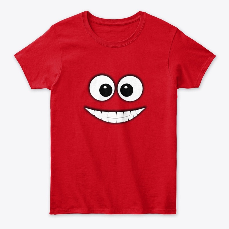 Funny smile tshirt graphic design 