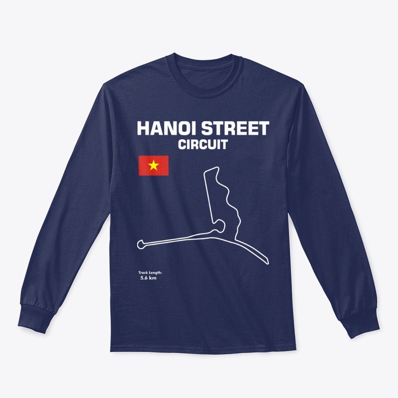 Hanoi Street Circuit Track Outline 