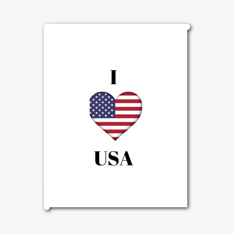 I love USA Tee - 4th of July Tee