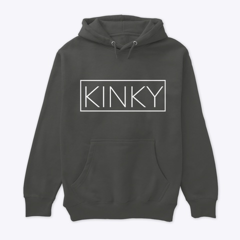 Kinky Logo Dark Grey Heather Kaos Front