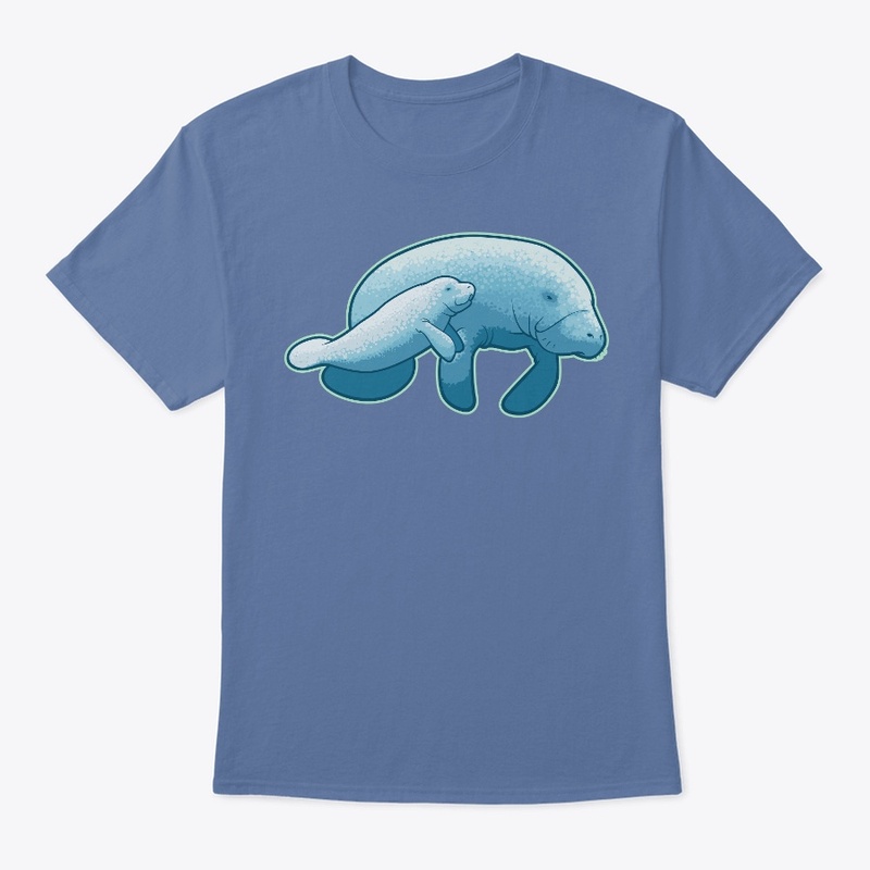 Manatee Mother & Calf