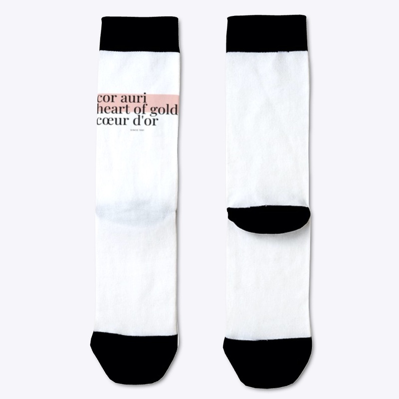 Heart of Gold Socks