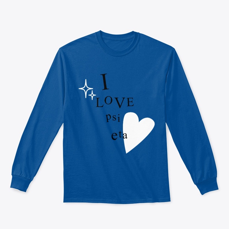 I Love Psi Eta - Blue