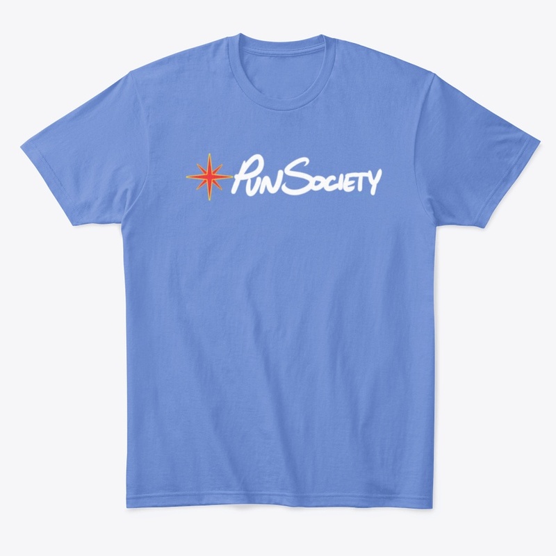 Pun Society - White Logo