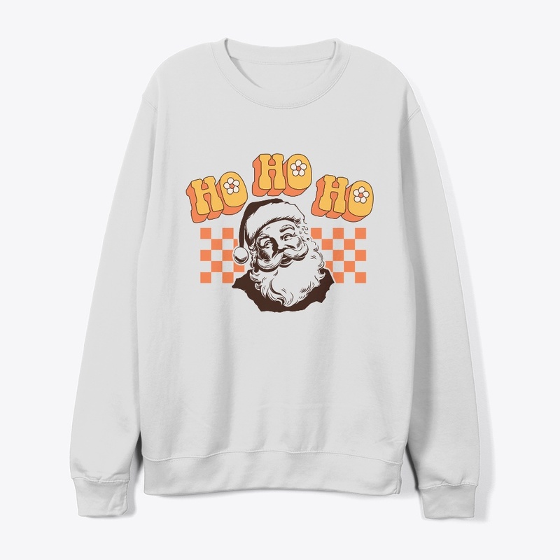 Vintage HoHoHo Santa Crewneck Sweatshirt