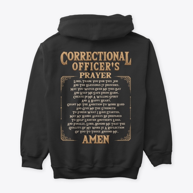 Proud Correctional Officer Gift Prayer