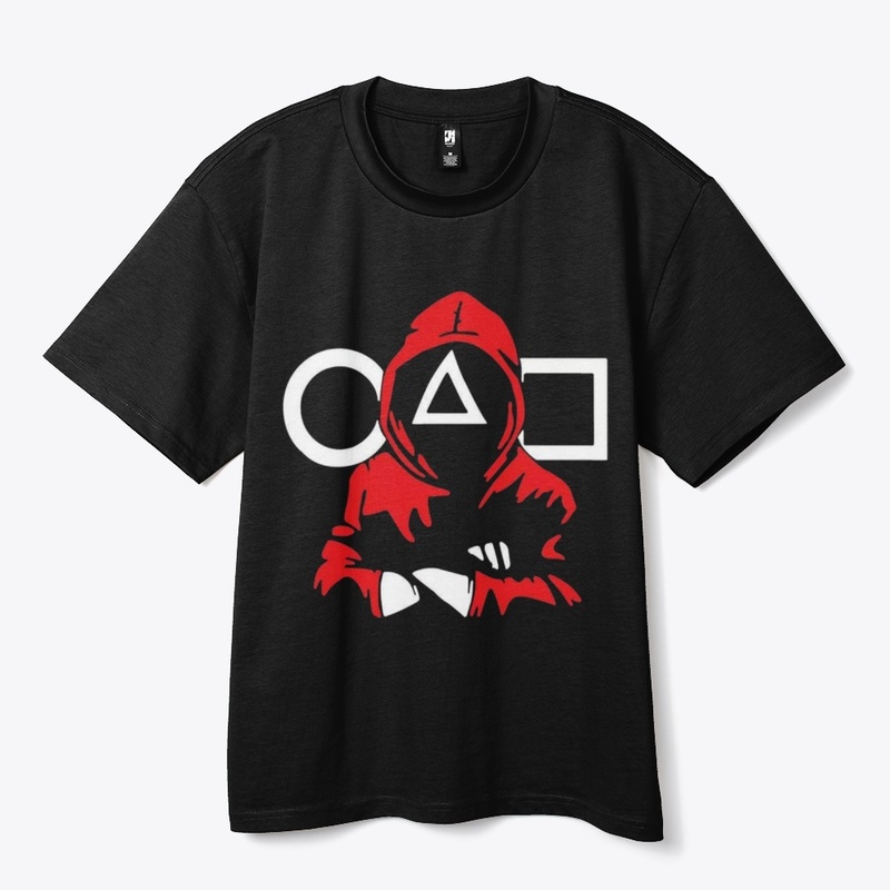 Red Guard Squid Mask T _ shirt.