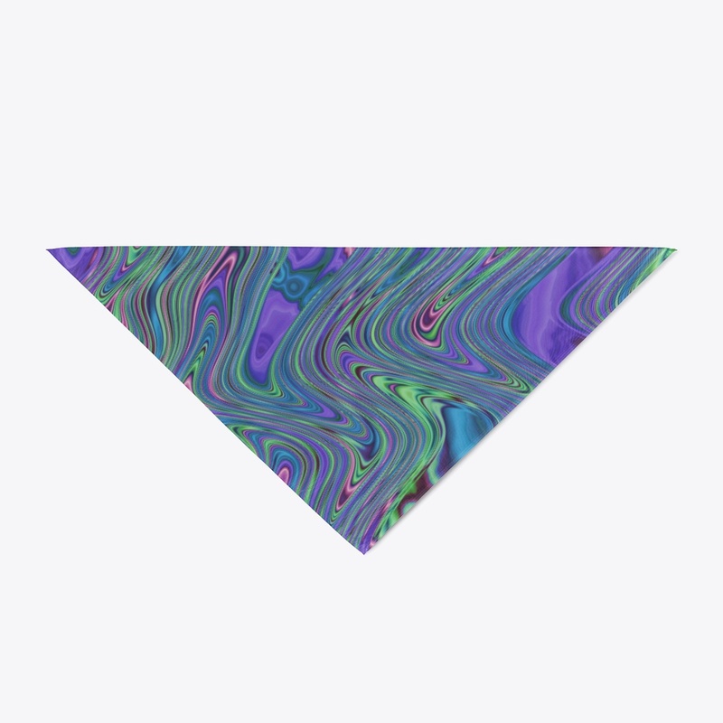 Colorful Swirly Squiggly Abstract Art