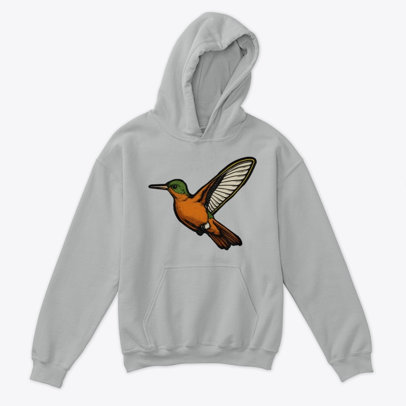 Cinnamon Hummingbird - Bird Art