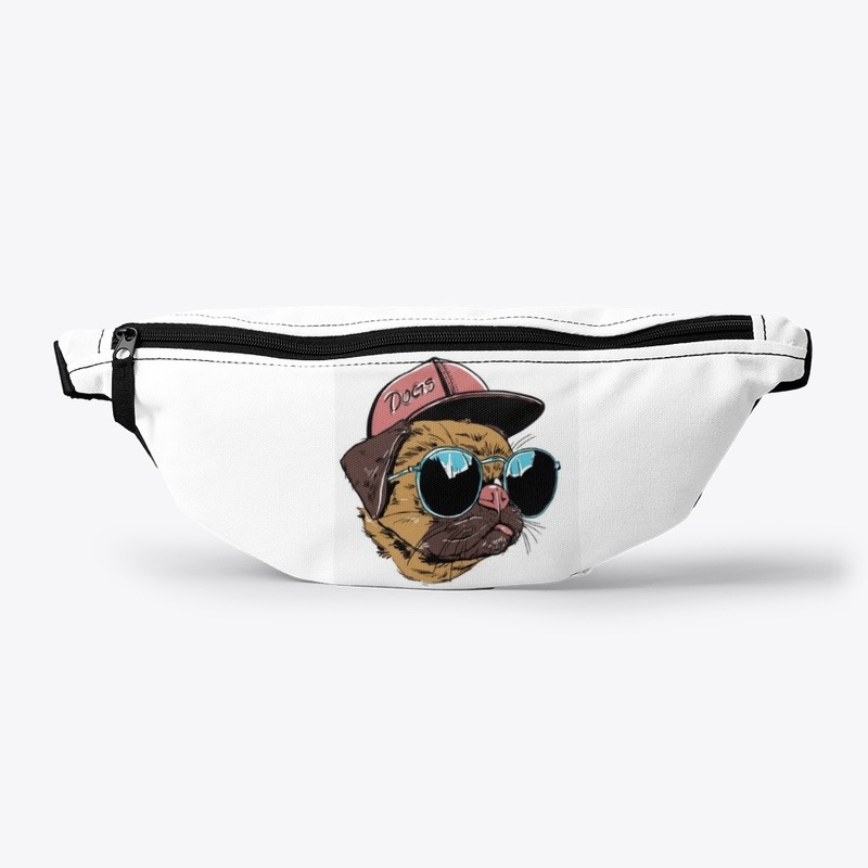 Fanny pack dog design
