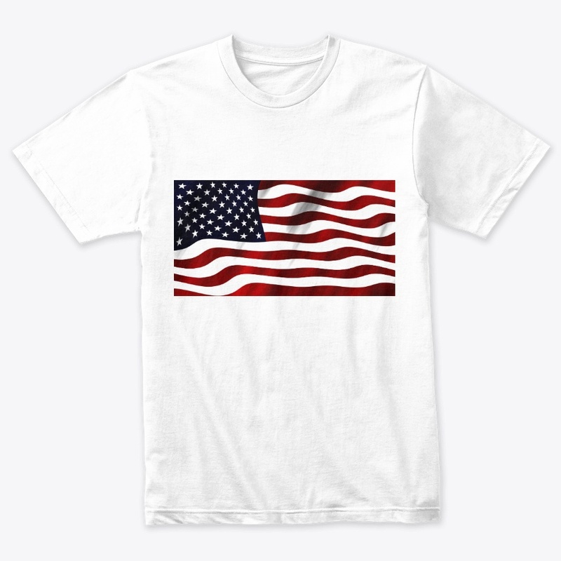 Best 4th of July Gift  American flag Tee